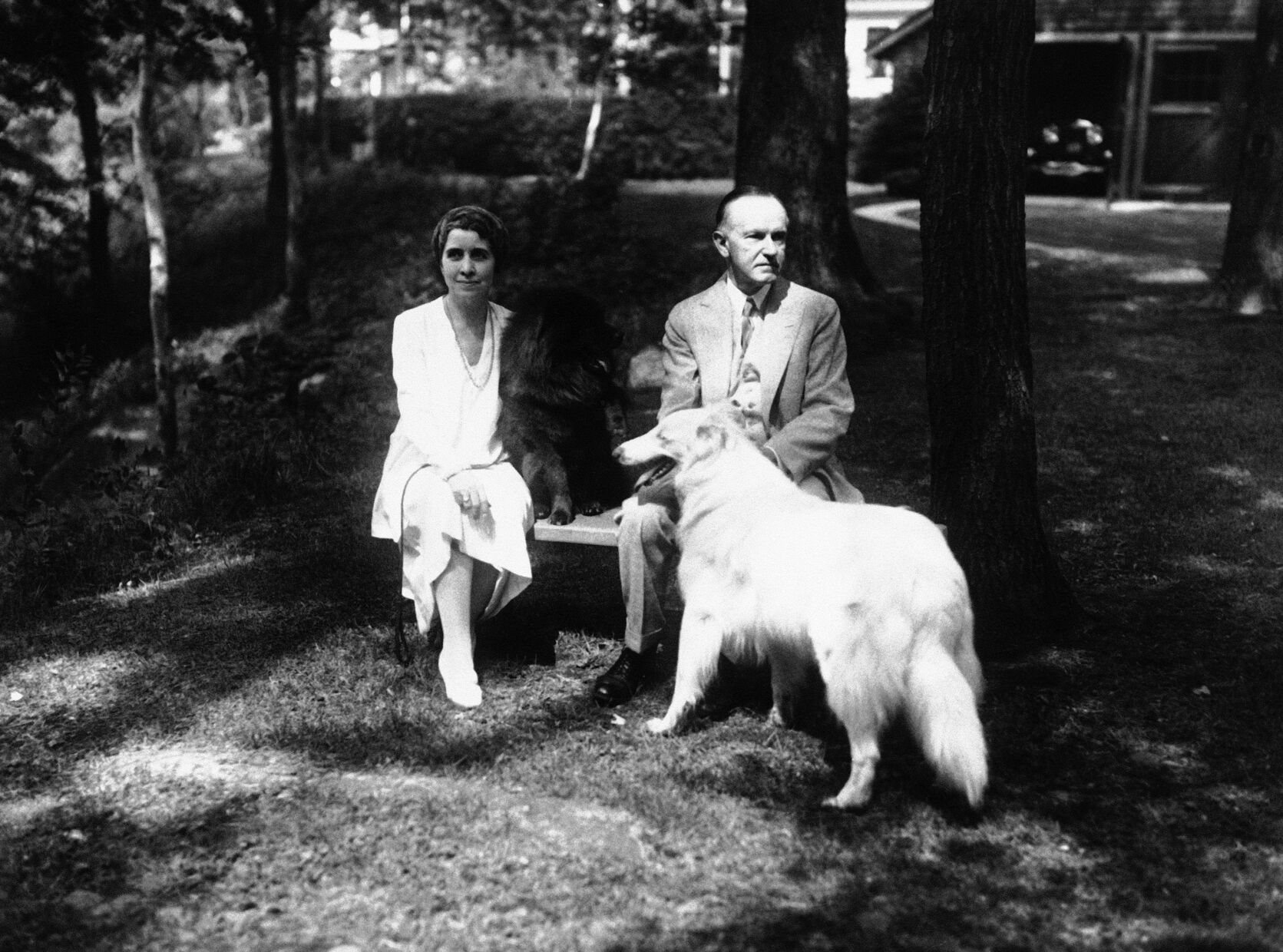 Calvin Coolidge; Grace Coolidge